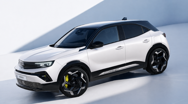 Foto: Opel Mokka GSE, weiß, seitlich