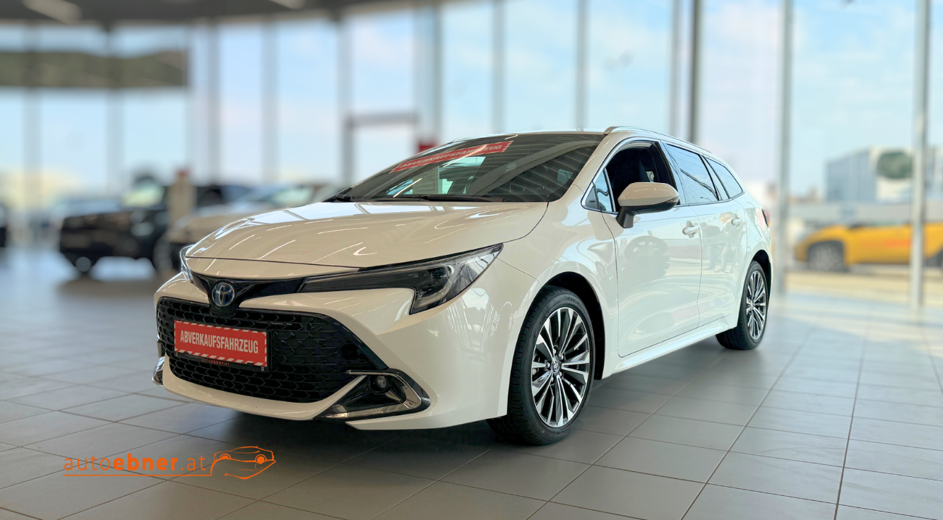 Foto: Toyota Corolla, weiss; Kombi, Touring Sport