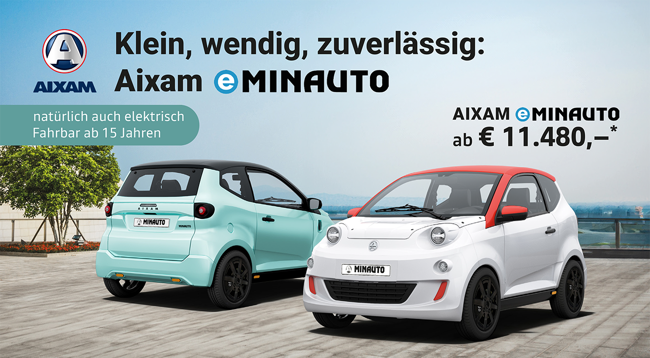 E-Minauto Access AIXAM bei Auto Ebner ab € 11.480*,-