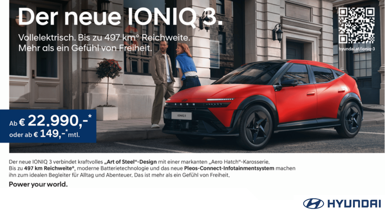 Foto: Hyundai 3, rot, seitlich, parkend