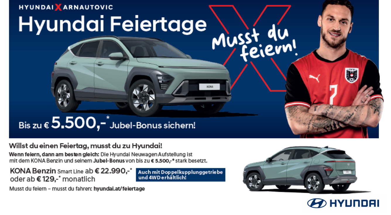 Foto: Hyundai Kona, Benzin ab € 22.990,-* oder ab € 129,-* monatlich
