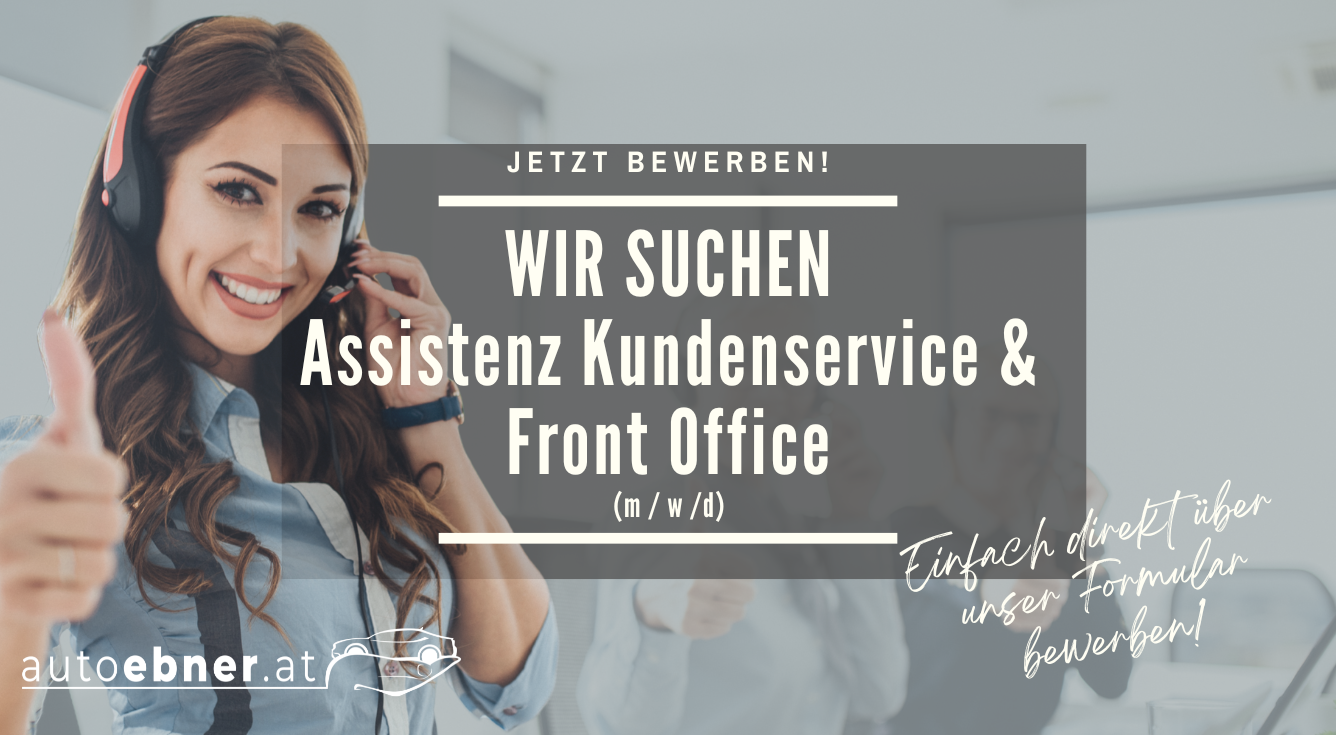 Stellenanzeige Kassa Empfang Service Assistenz