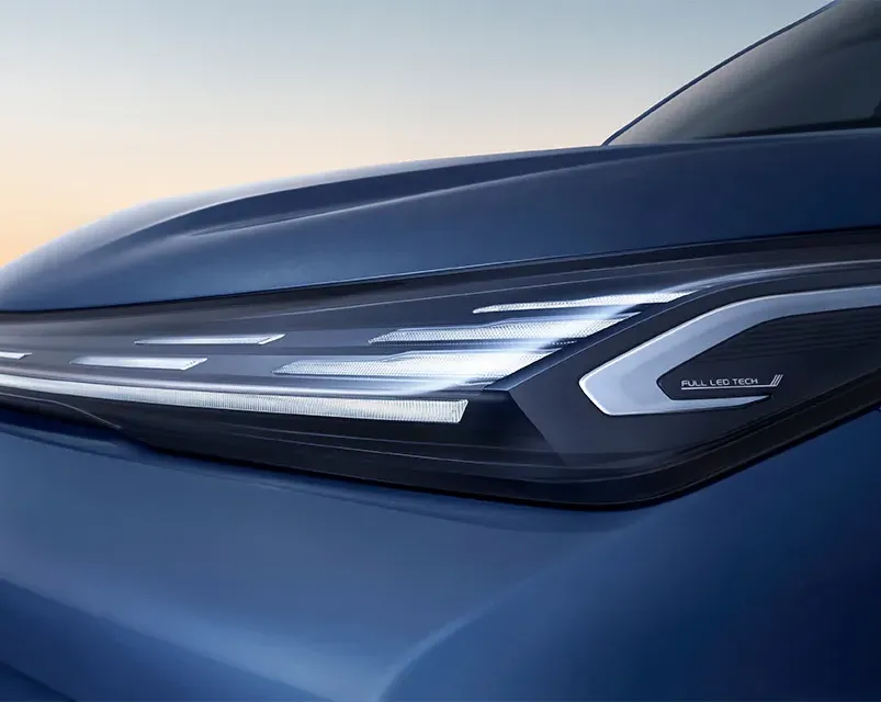 Auto: Geely STARRAY EM-i, Schneinwerfer