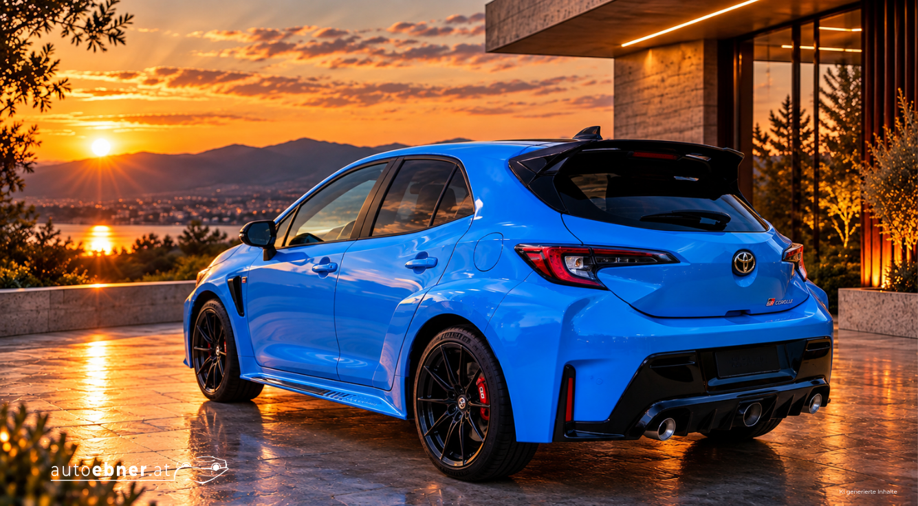 Toyota Corolla GR blau