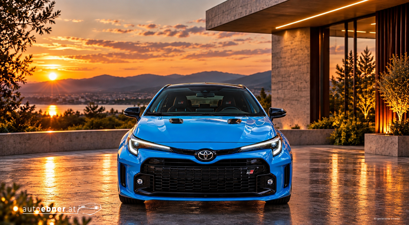 Toyota Corolla GR blau