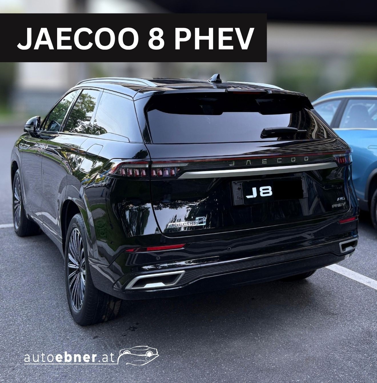 Auto: schwarz Vorpremiere JAECOO 8
