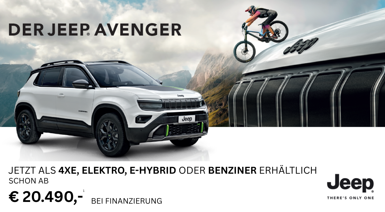 Foto mit folgendem Text: JETZT ALS 4XE, ELEKTRO, E-HYBRID ODER BENZINER ERHÄLTLICH SCHON AB € 20.490,–* BEI FINANZIERUNG