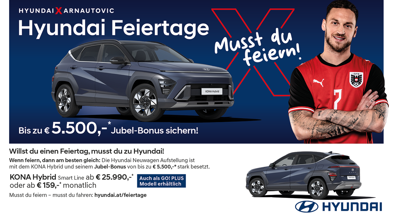 Foto: Hyundai Kona, Hybrid ab € 25.990,-* oder ab € 159,-* monatlich
