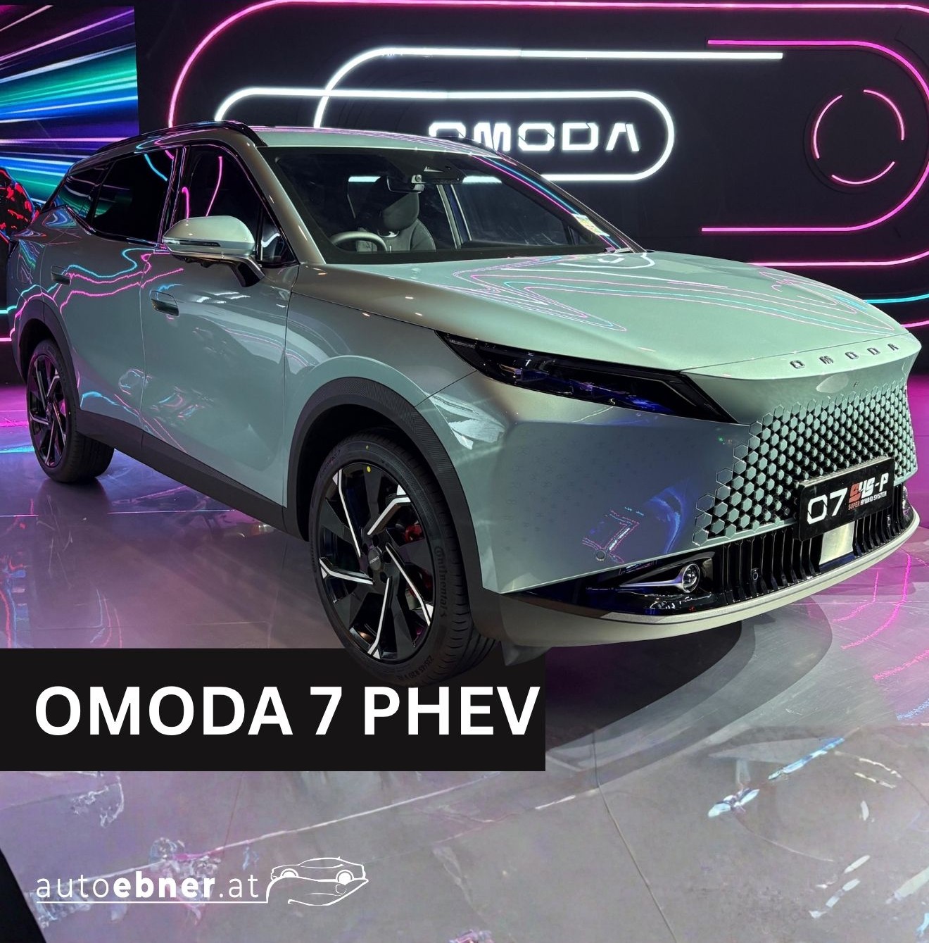 Auto: Omoda 7 grün Vorpremiere