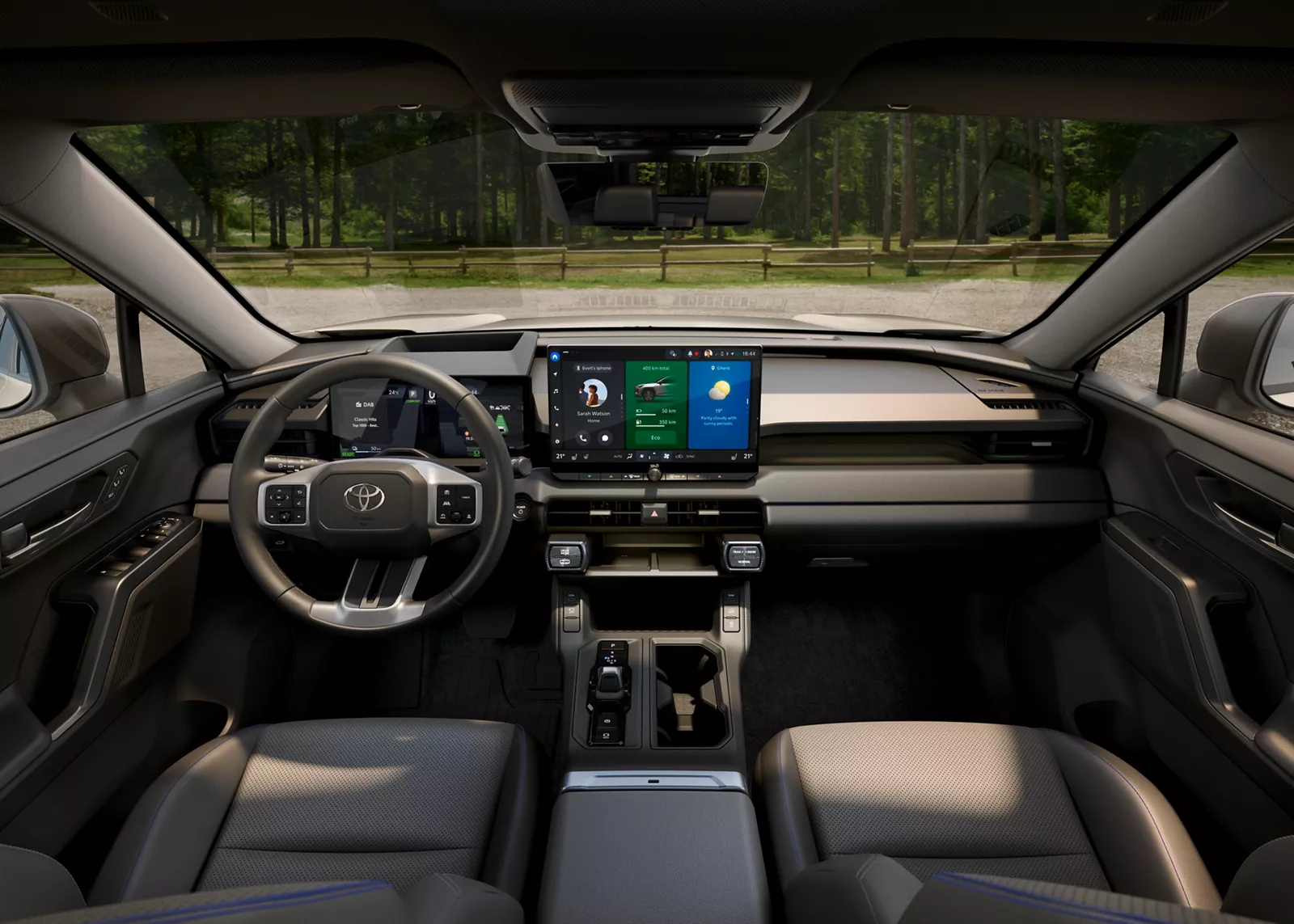 Foto: neuer RAV4 innere Ansicht, Cockpit Auto Ebner