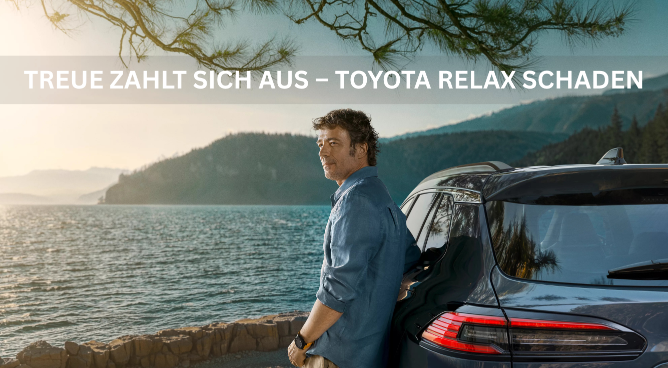 Foto: Mann beim Auto, Toyota Realx Schaden