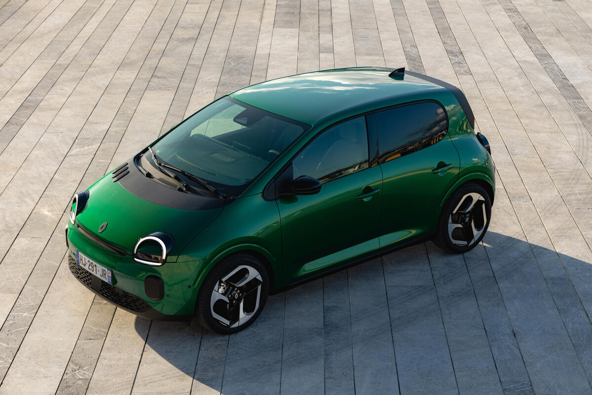 Renault Twingo grün