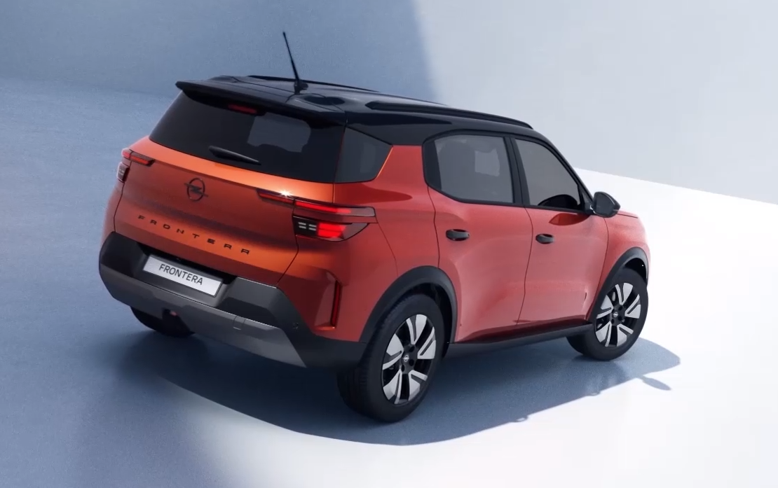 Foto: Opel Frontera seitlich von hinten