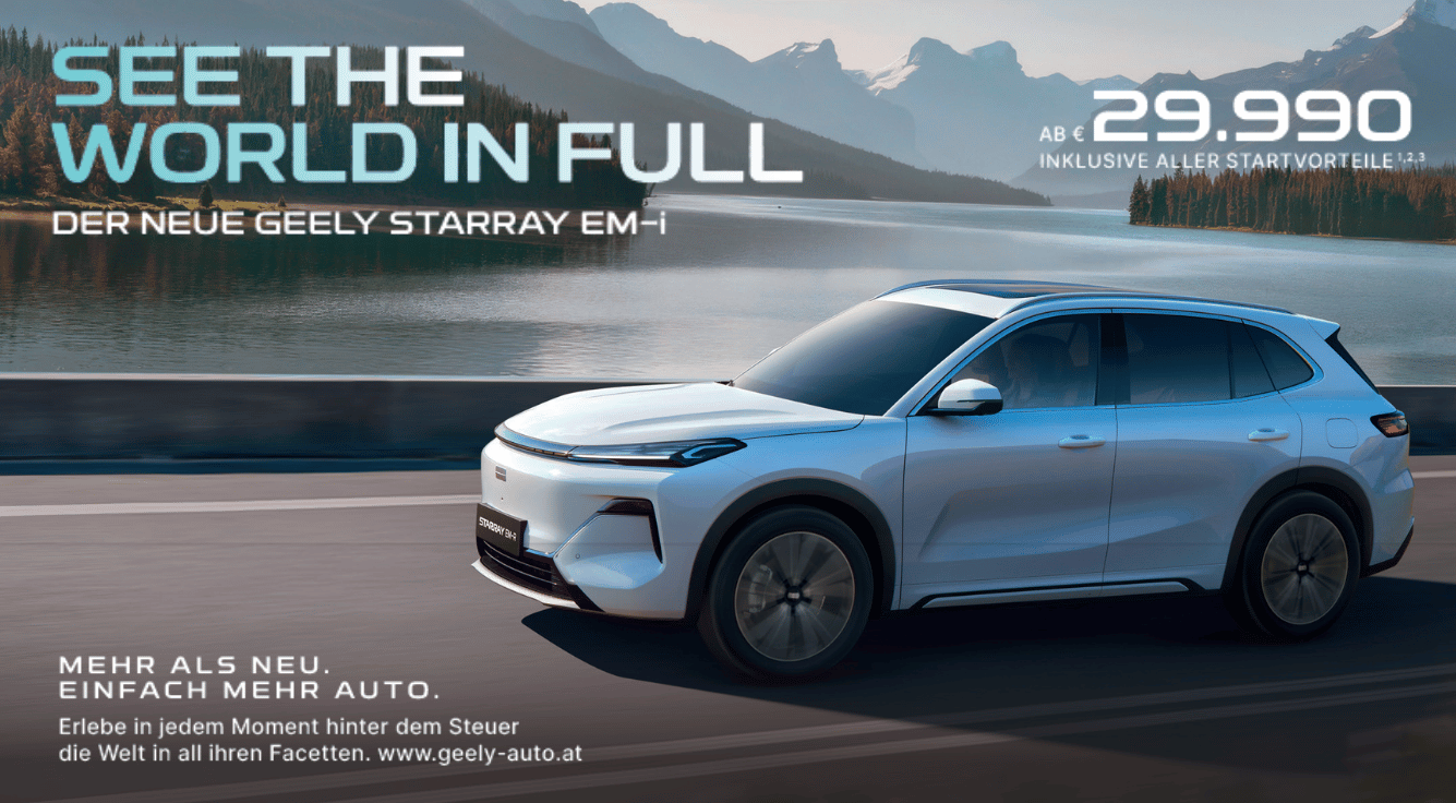 Foto: Auto GEELY Starry EM-i 