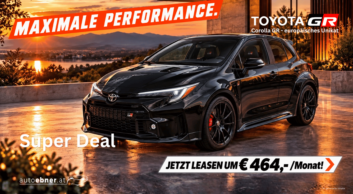 Foto: Toyota Corolla GR - europäisches Unikat black Hauseinfahrt, luxus
